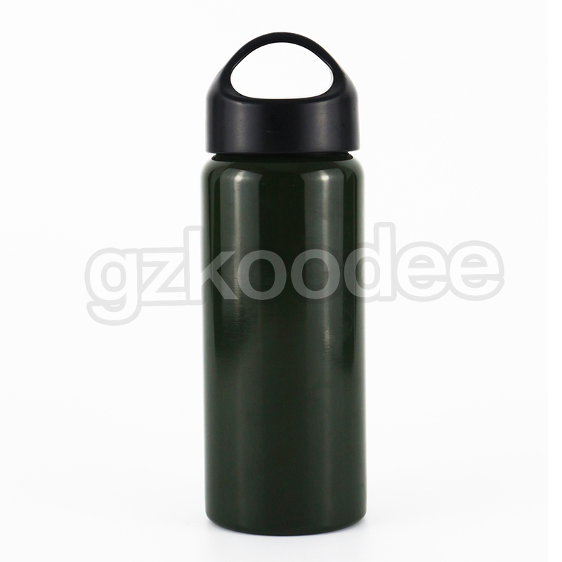 a spritz in time - colored glass water bottles